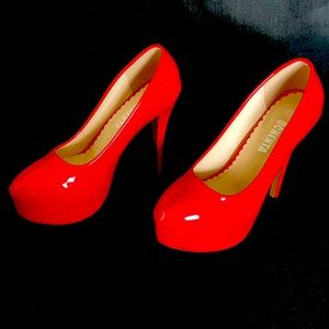 Red high heels